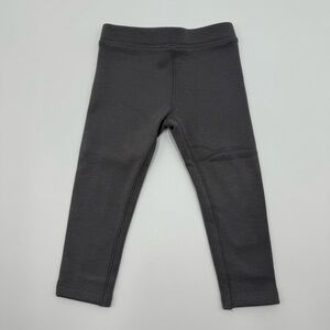 NWT Primary Kids Coziest Fleece Lined Leggings 2 Slate Gray Fall Winter